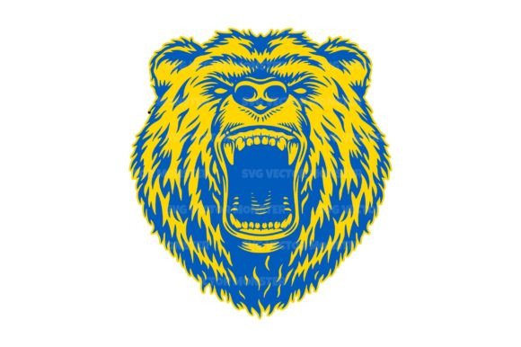Bear Ukrainian Flag SVG: Graphics & Crafts Asset Review