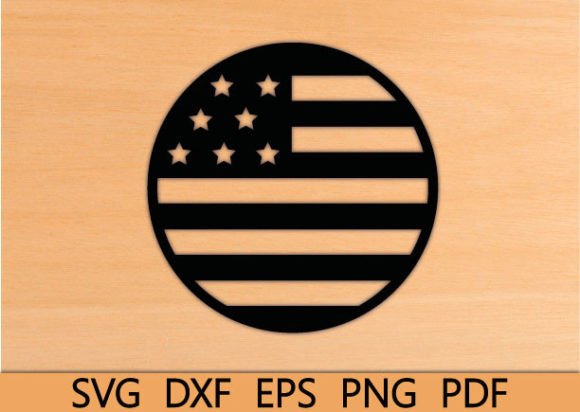 USA Flag Wall Art: Graphics for Crafts & Real Handmade Projects