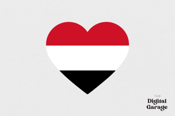 Yemen Heart Flag: Graphics & Crafts Asset Review